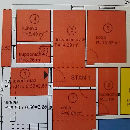 Apartma Irena Daire Novi Vinodolski