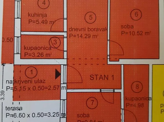 Apartma Irena 아파트 노비비노돌스키